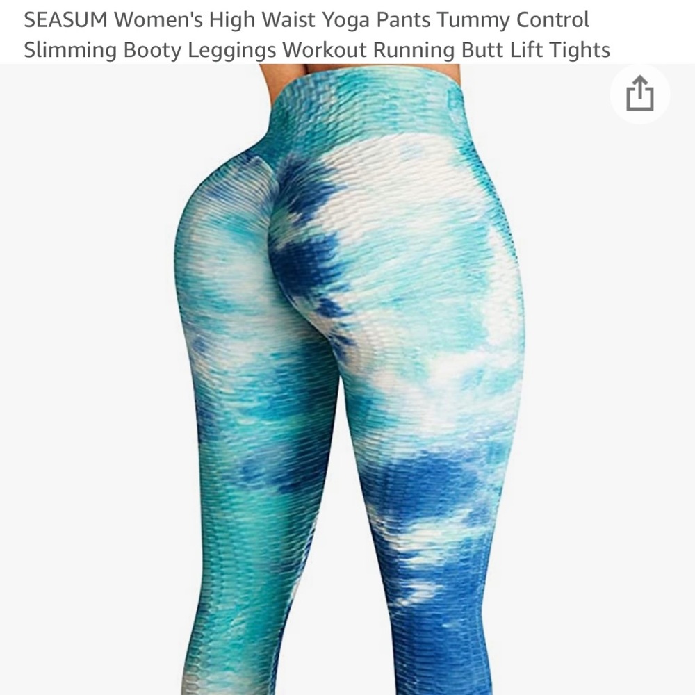 SEASUM TIKTOK HIGH WAISTED YOGA PANT LEGGINGS